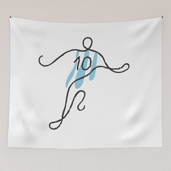 Item preview, Argentina Number 10 Victory Celebration Design designed and sold by missbobbit.