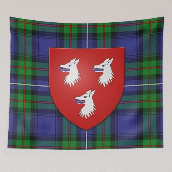 Item preview, Robertson Modern Hunting Tartan and Shield designed and sold by Kirrindy Designs.