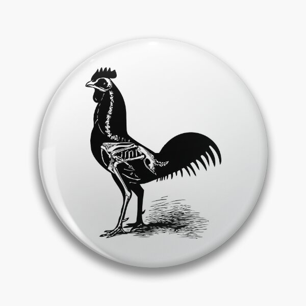 Item preview, Rooster Skeleton designed and sold by Spenzant.