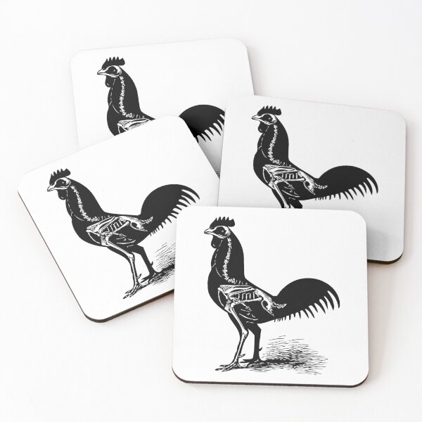 Item preview, Rooster Skeleton designed and sold by Spenzant.