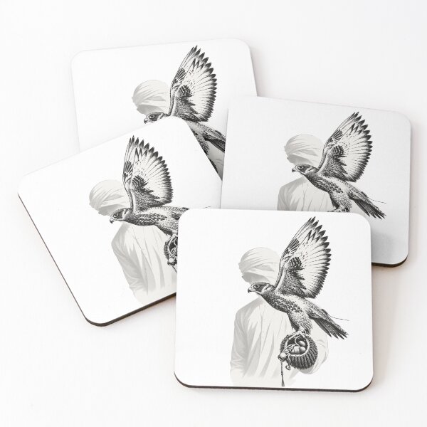 Item preview, Emirati Falcon Heritage designed and sold by NUSKHAH UAE | Emirati Heritage Art.