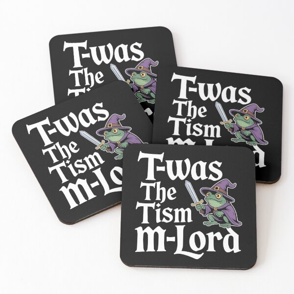 Item preview, T'was The 'Tism M'Lord Medieval Frog Wizard Meme for Fantasy Geeks designed and sold by Redgiant87x.