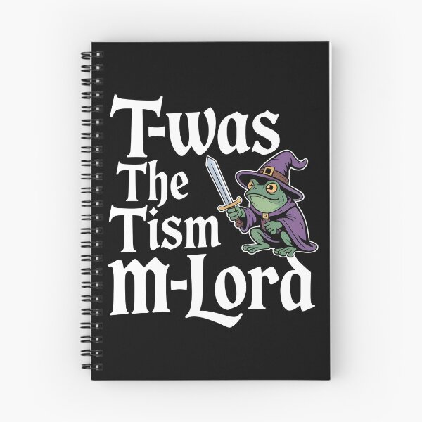 Item preview, T'was The 'Tism M'Lord Medieval Frog Wizard Meme for Fantasy Geeks designed and sold by Redgiant87x.