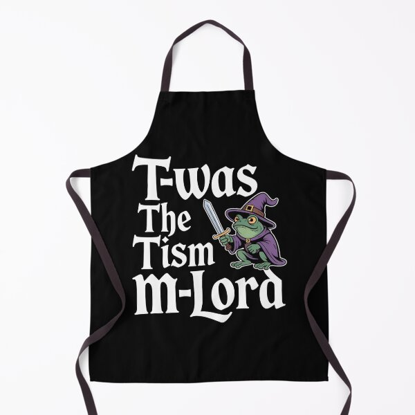 Item preview, T'was The 'Tism M'Lord Medieval Frog Wizard Meme for Fantasy Geeks designed and sold by Redgiant87x.