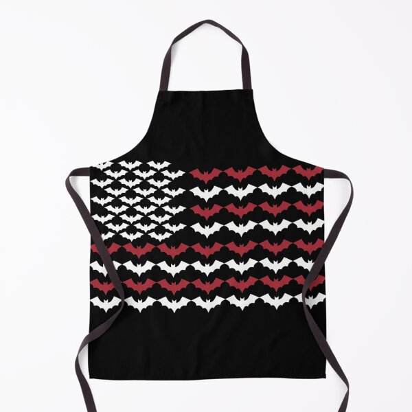 Item preview, Gothic American Flag Bats Halloween Shirt designed and sold by TeNovaStudio.