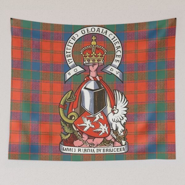 Item preview, Robertson Ancient Tartan and Arms for the Chief of Clan Donnachaidh designed and sold by Kirrindy Designs.