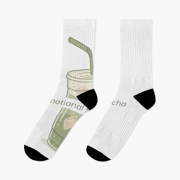 Item preview, My Emotional Support Matcha Iced Latte Aesthetic Vector designed and sold by The Cozy Chapter.
