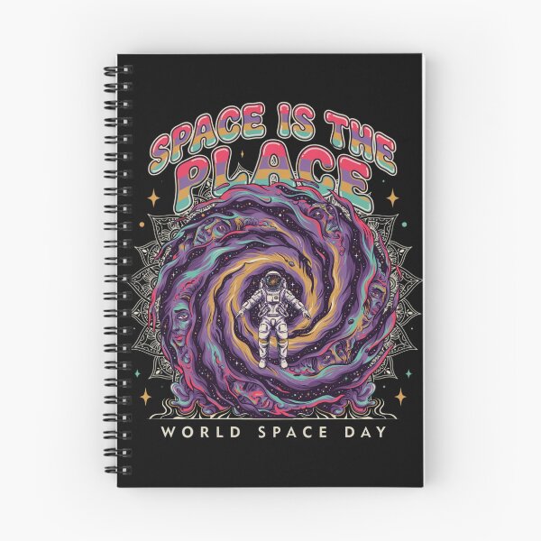 Item preview, Space Is The Place — Psychedelic Astronaut World Space Day T-Shirt V4 designed and sold by DarylWelsh2024.