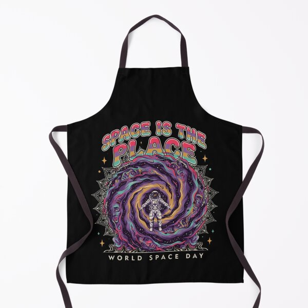 Item preview, Space Is The Place — Psychedelic Astronaut World Space Day T-Shirt V4 designed and sold by DarylWelsh2024.