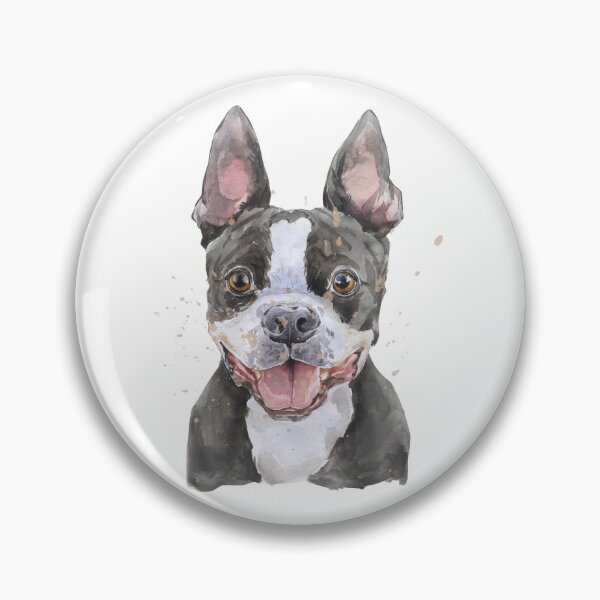 Item preview, Happy Boston Terrier designed and sold by NguyenKatie.