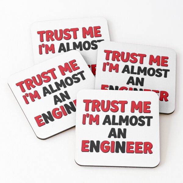 Item preview, Trust Me I'm Almost An Engineer - Funny Engineering Student T-Shirt designed and sold by Petringo.
