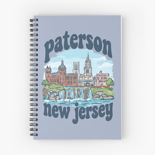 Item preview, Paterson New Jersey Cute Pastel Skyline designed and sold by HowToCanadian.