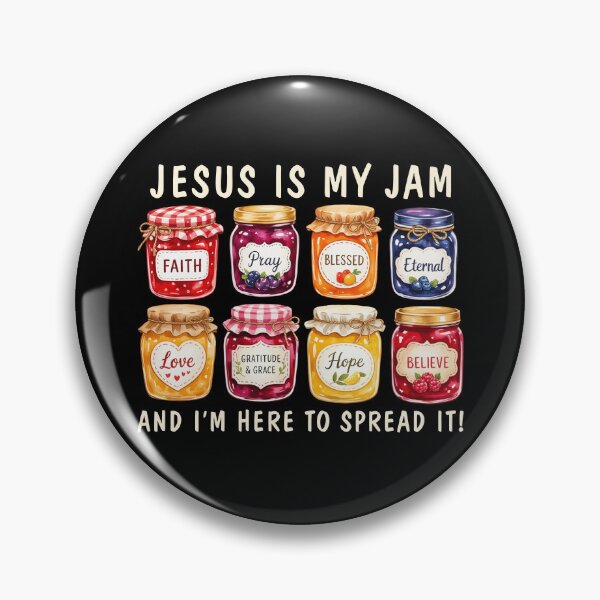 Item preview, Jesus Is My Jam And Im Here To Spread It  designed and sold by studio-ssaam.
