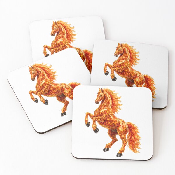 Item preview, Trophy Series: Fire Opal Horse designed and sold by AnimalAttires.