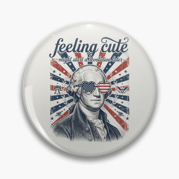 Item preview, USA Revolution Funny George Washington Patriotic Independence Day designed and sold by dudelinart.