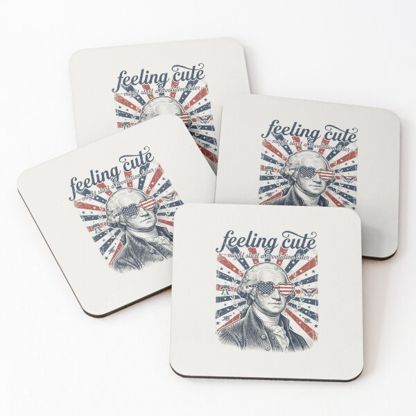 Item preview, USA Revolution Funny George Washington Patriotic Independence Day designed and sold by dudelinart.