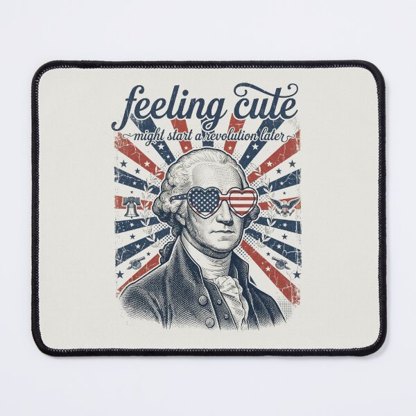 Item preview, USA Revolution Funny George Washington Patriotic Independence Day designed and sold by dudelinart.
