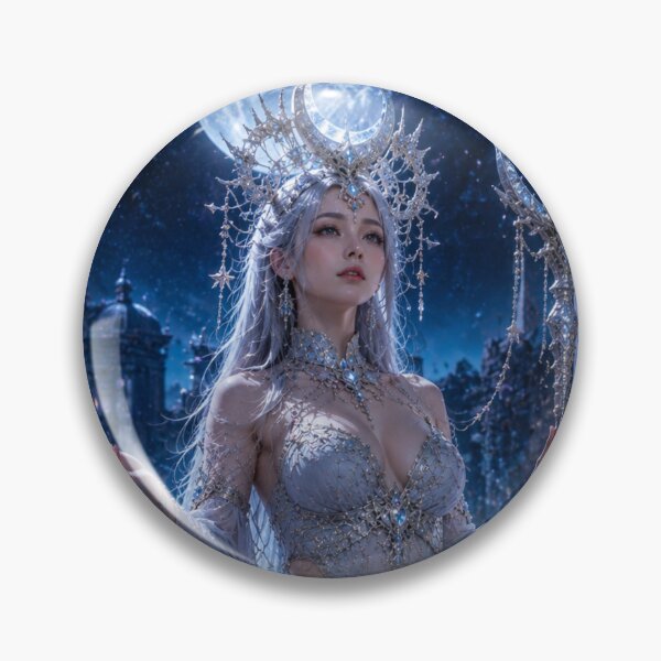 Item preview, Priestess of the Silver Moon designed and sold by Pond21.