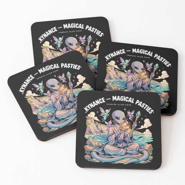 Item preview, Kynance Cove Alien Magical Pasty — Cornish Folklore Fantasy T-Shirt V1 designed and sold by DarylWelsh2024.