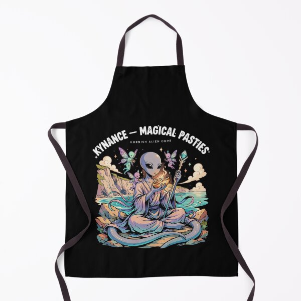 Item preview, Kynance Cove Alien Magical Pasty — Cornish Folklore Fantasy T-Shirt V1 designed and sold by DarylWelsh2024.