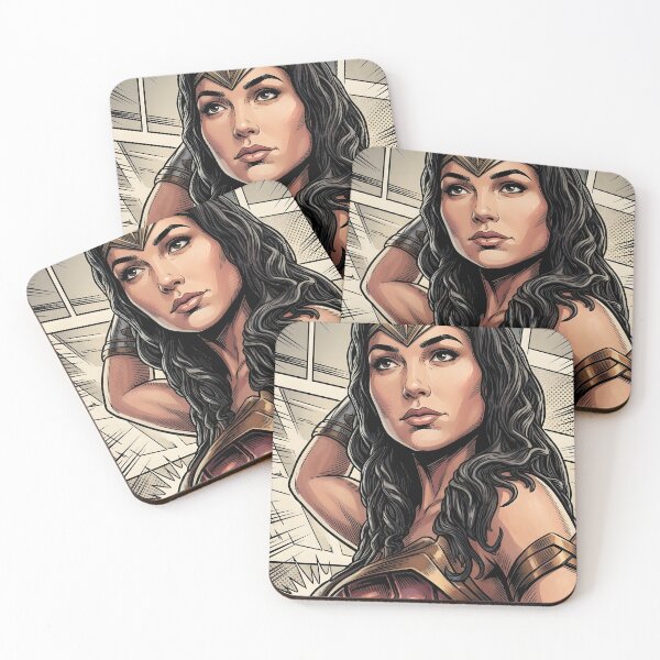 Item preview, Wonder Woman Retro Comic Book Pop Art designed and sold by PowerArtUa.