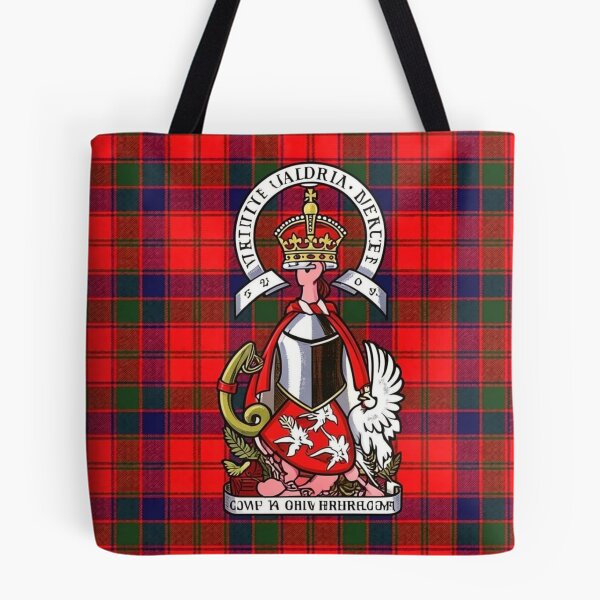 Item preview, Robertson Modern Tartan and Arms for the Chief of Clan Donnachaidh designed and sold by Kirrindy Designs.