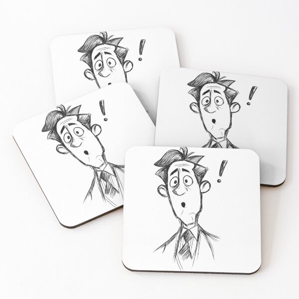 Item preview, Funny Surprised Man | Relatable Humor Gift designed and sold by FMproject.