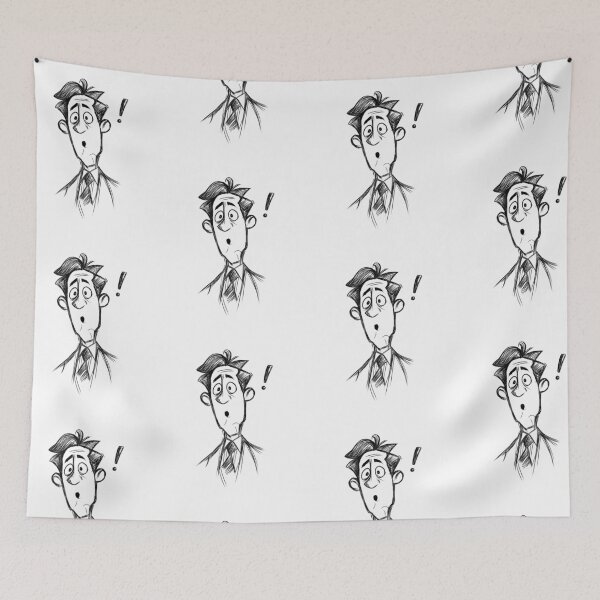 Item preview, Funny Surprised Man | Relatable Humor Gift designed and sold by FMproject.