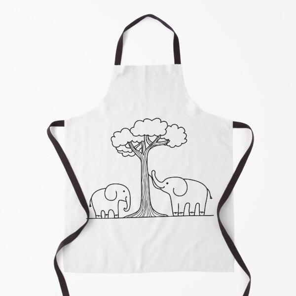 Item preview, A group of elephants with tusks standing next to a tall tree designed and sold by rasagamastore.