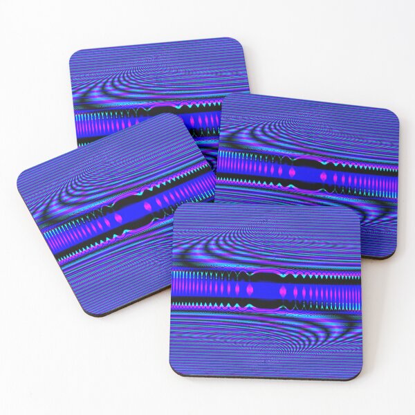 Item preview, Abstract Pattern "Blue Ribbon" designed and sold by Gluecknika.