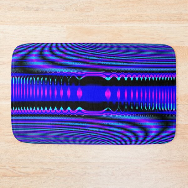 Item preview, Abstract Pattern "Blue Ribbon" designed and sold by Gluecknika.