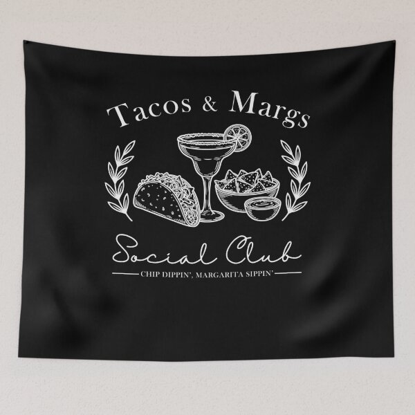 Item preview, Vintage Tacos And Margs Social Club designed and sold by studio-ssaam.
