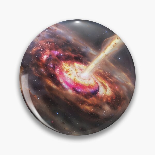 Item preview, Radiant Quasar Energy in Deep Space designed and sold by QuantumDrift.