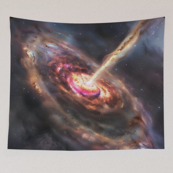 Item preview, Radiant Quasar Energy in Deep Space designed and sold by QuantumDrift.
