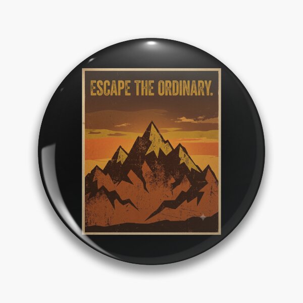 Item preview, Vintage Mountain Adventure - Escape The Ordinary designed and sold by Lux Nova Studio.