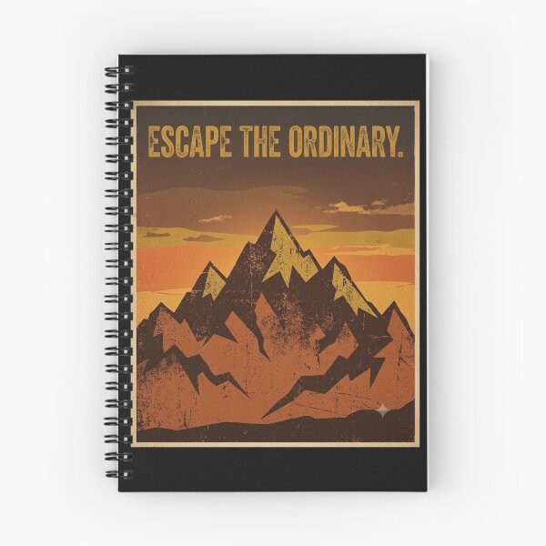 Item preview, Vintage Mountain Adventure - Escape The Ordinary designed and sold by Lux Nova Studio.