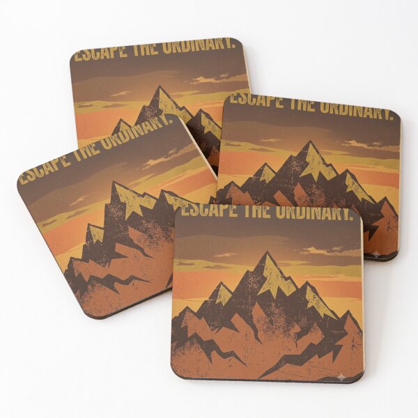 Item preview, Vintage Mountain Adventure - Escape The Ordinary designed and sold by Lux Nova Studio.