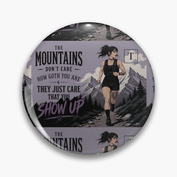 Item preview, The Mountains Don't Care How Goth You Are designed and sold by Toonlympics.
