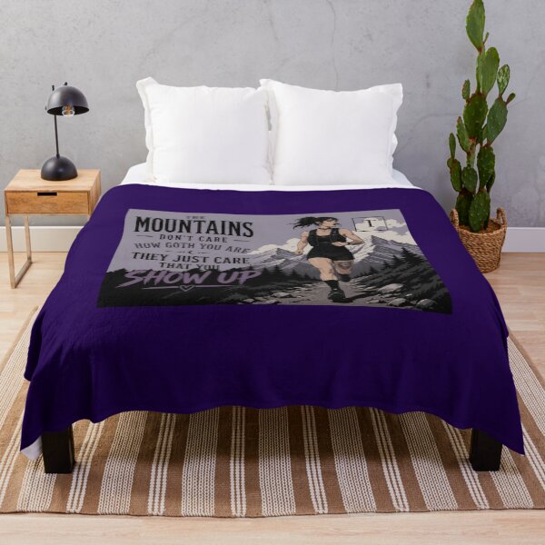 Item preview, The Mountains Don't Care How Goth You Are designed and sold by Toonlympics.