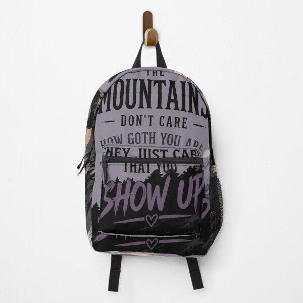 Item preview, The Mountains Don't Care How Goth You Are designed and sold by Toonlympics.