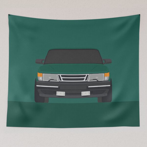 Item preview, Saab 900 Turbo aero - Vector drawing designed and sold by yohannlp.