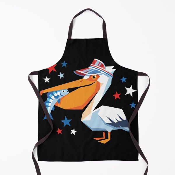 Item preview, Patriotic Pelican Fishing 4th of July designed and sold by TeNovaStudio.