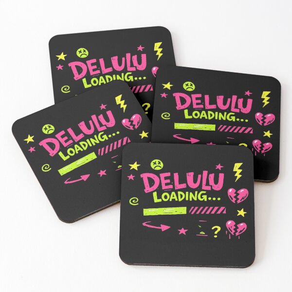 Item preview, Delulu Loading – Chaotic Anti‑Design Sticker designed and sold by Timeless Junction.