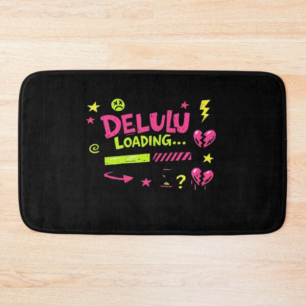 Item preview, Delulu Loading – Chaotic Anti‑Design Sticker designed and sold by Timeless Junction.