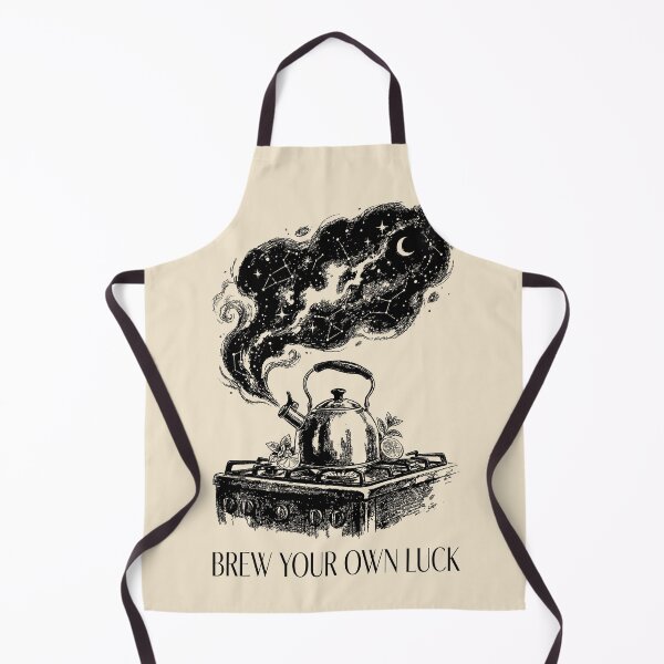 Item preview, Starlit Apothecary Kettle - Kitchen Witch designed and sold by bapupa.