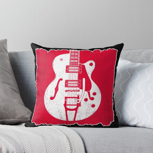 Item preview, Graffiti Retro Guitar Silhouette designed and sold by PILANTROP.