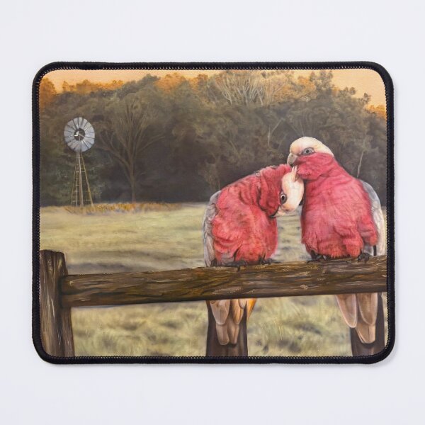 Item preview, Galahs in Afternoon Light designed and sold by Samgalerart.