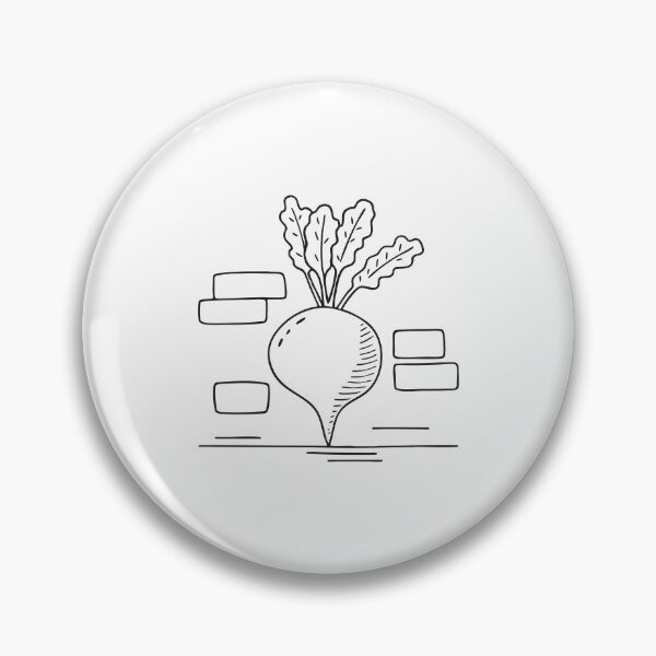 Item preview, Turnip Near Handwritten Garden Labels designed and sold by rasagamastore.