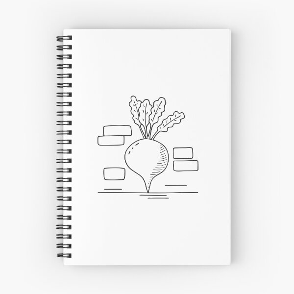 Item preview, Turnip Near Handwritten Garden Labels designed and sold by rasagamastore.
