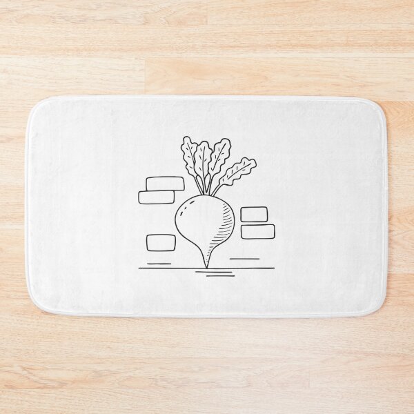 Item preview, Turnip Near Handwritten Garden Labels designed and sold by rasagamastore.